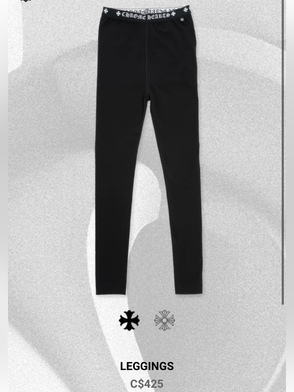 Chrome Hearts Leggings